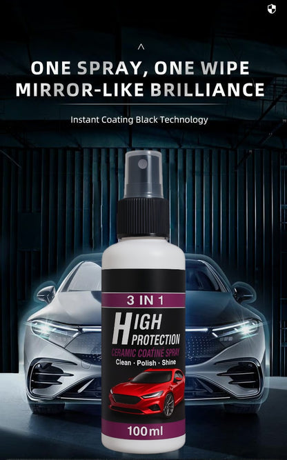 🔥Buy 1 Get 1 Free🔥 3-in-1 Car Ceramic Coating Spray