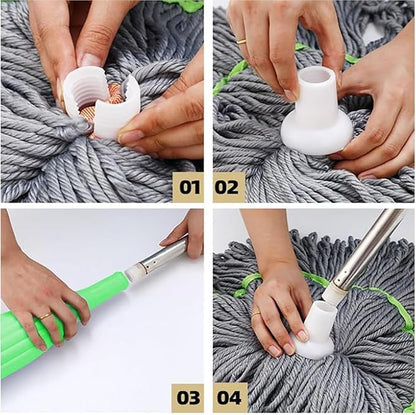 Self-twisting Water Rotating Mop